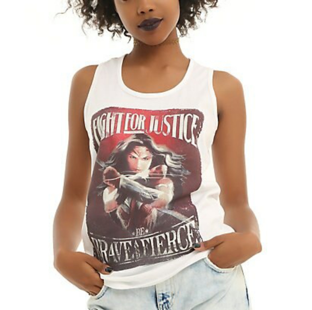Wonder Woman Fight for Justice Tank Top